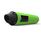 HMF Muffler Kawasaki KFX 700 04-10 Green Performance Slip On Exhaust Blackout Euro End Cap