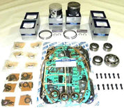 WSM Powerhead Rebuild Kit For Mercury / Mariner 105 - 240 Hp 6 Cylinder 2.5L 90-05 .015 Over