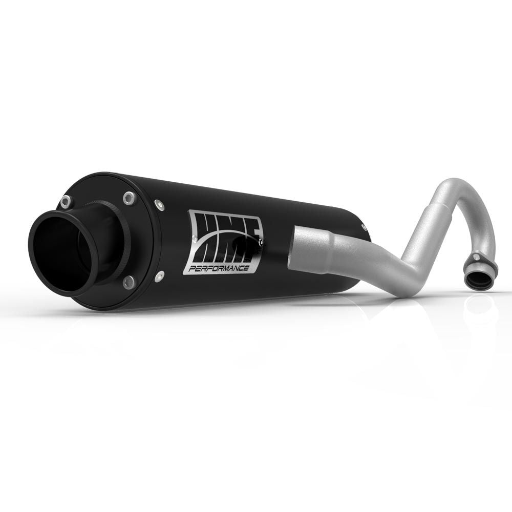 HMF Muffler Kawasaki Brute Force 750 15-24 Black Performance Full System Exhaust