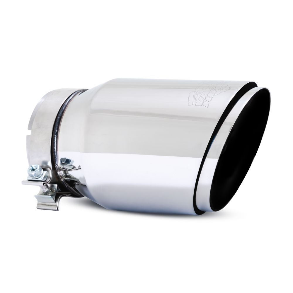 Vance & Hines Universal Exhaust Tip for Twin Slash 5 x 6.5 x 16 Stainless Steel