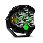 Baja Designs Auxiliary LED Light Pod Each Green Backlight LP6 Pro Series Driving/Combo Pattern Clear Lens Universal 270016