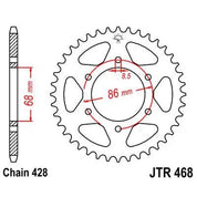 Front & Rear Sprocket Kit for KAWASAKI BN125 A9F Eliminator 09 JT Sprockets