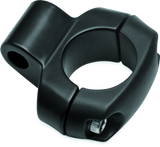Kuryakyn Satin Black Mirror Adapter 1in Bars Mount 2791