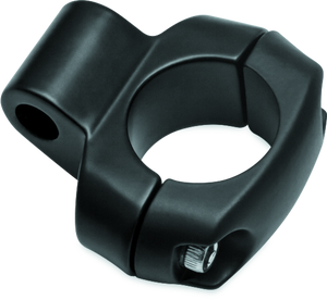 Kuryakyn Satin Black Mirror Adapter 1in Bars Mount 2791