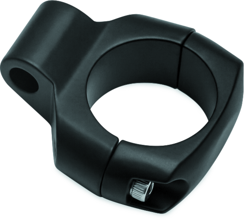 Kuryakyn Satin Black Mirror Adapter 1-1/4in Bars Mount 2792