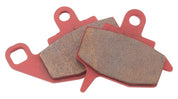 BikeMaster Brake Pad and Shoe For Kawasaki KX250 1987-1988 Sintered Front Red