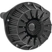 Arlen Ness 15-Spoke Black Inverted Air Cleaner 18-995