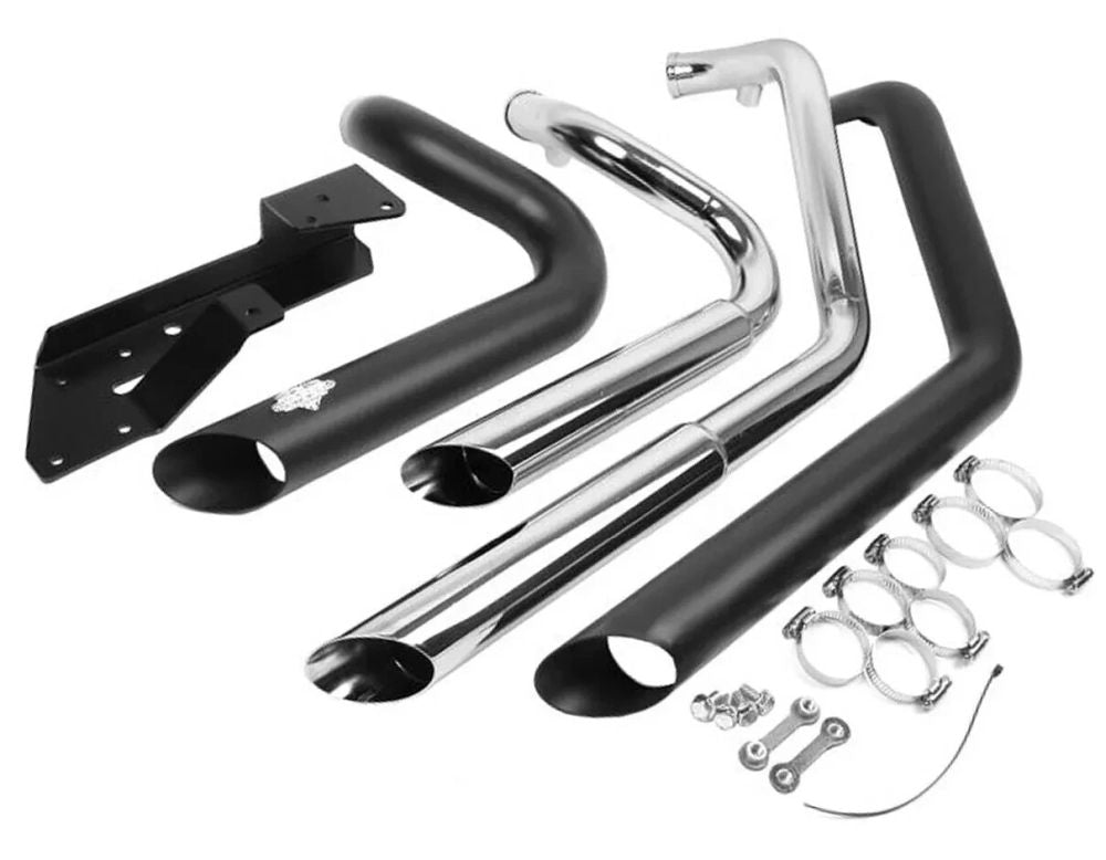 Vance & Hines 47219 Shortshots Staggered Exhaust Black 04-13 Harley Sportster XL