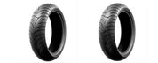 Bridgestone Front Rear 120/70ZR17 + 200/50ZR17 Battlax BT020 Motorcycle Tire Set