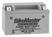 BikeMaster AGM 12V Platinum Battery For Aprilia SXV 550 2010 Grey