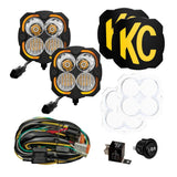 KC HiLiTES FLEX ERA 4 - Kit de iluminación LED Master de 2 luces 289