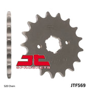 Front & Rear Sprocket Kit for YAMAHA YFZ350 T,U Banshee 87-88 JT Sprockets