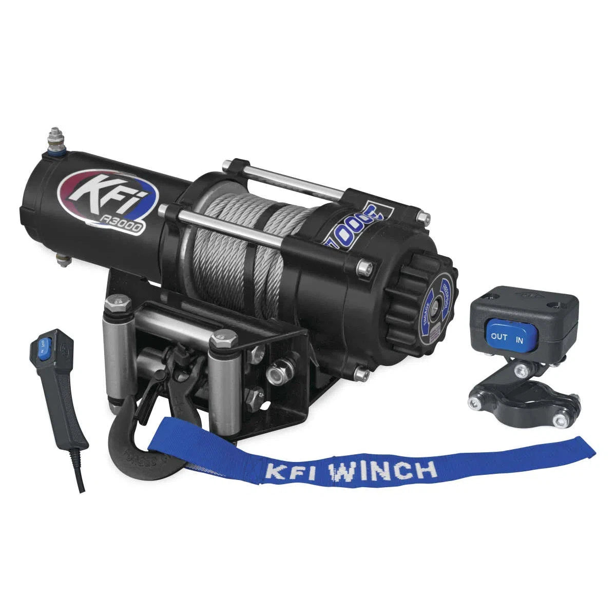 3000 lb KFI Winch Combo w Mount Kawasaki Teryx 800 Teryx4 750 800 2014-2018 NEW