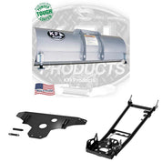 KFI 54" Snow Plow Kit Polaris 14-18 ACE 325 500 570 90 0 Blade Tubes Mid Mount