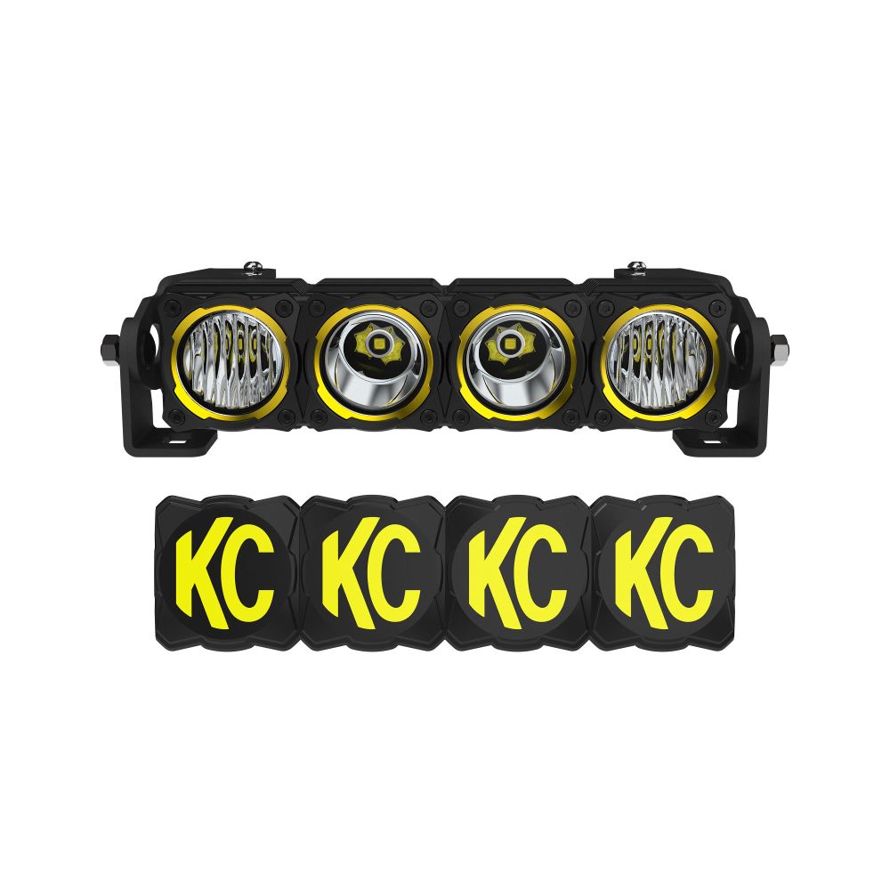 KC HiLiTES FLEX ERA LED Light Bar - 10" - Master Kit 291