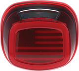 Kuryakyn Freedom Taillight Red Lens With License Light 2924