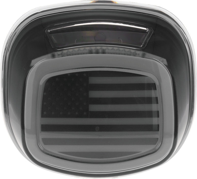 Kuryakyn Freedom Taillight Smoke Lens With License Light 2926