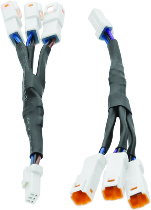 Kuryakyn 3-Pin Y-Connectors For Tracer Lights (Pair) 2929