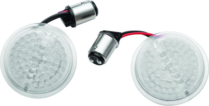 Kuryakyn Luminez LED Rear Turn Signal Insert 1157 Red 2938