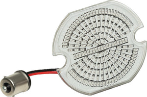 Kuryakyn Luminez LED Rear Turn Signal Insert 1156 Red Flat Style 2940