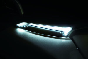 Kuryakyn Black Tracer Windshield Trim Lights 2946
