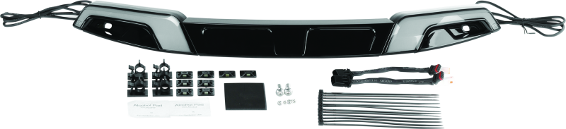 Kuryakyn Black Tracer Windshield Trim 2949