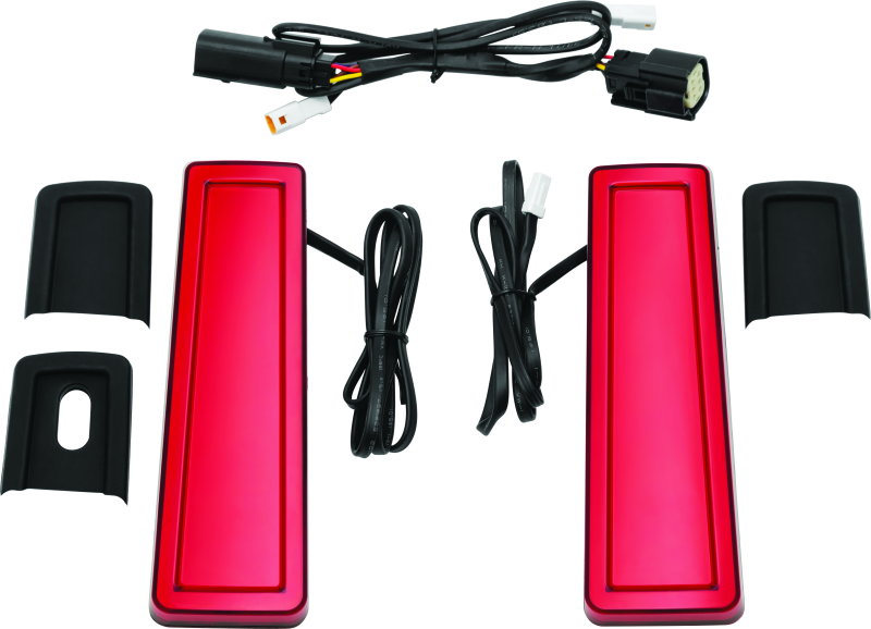 Kuryakyn Tracer Filler Panel Lights Red Lens 2952