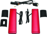 Kuryakyn Tracer Filler Panel Lights Red Lens 2952