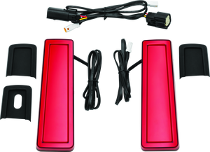Kuryakyn Tracer Filler Panel Lights Red Lens 2952
