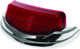 Kuryakyn Tracer Rear Fender Tip Light Chrome Red Lens 2966