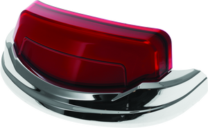 Kuryakyn Tracer Rear Fender Tip Light Chrome Red Lens 2966