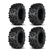 Kenda Set of Two K299A Bear Claw XL Tires (6 Ply) [24x8-12] And Two (6 Ply) [24x10-11] Tires