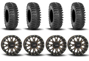 System 3 ST-3 Simulated Beadlock Bronze 20" Wheels And XT400 Tires [33x9.5R-20]