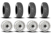 System 3 SB-6 Beadlock Machined 15" Wheels And SS360 Sand/Snow Tires [32x10-15]