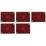 Set of 5 Clearance Light - Red