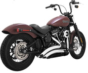 Vance And Hines Big Radius Exhaust System 2-Into-2 Chrome With Fuelpak FP4