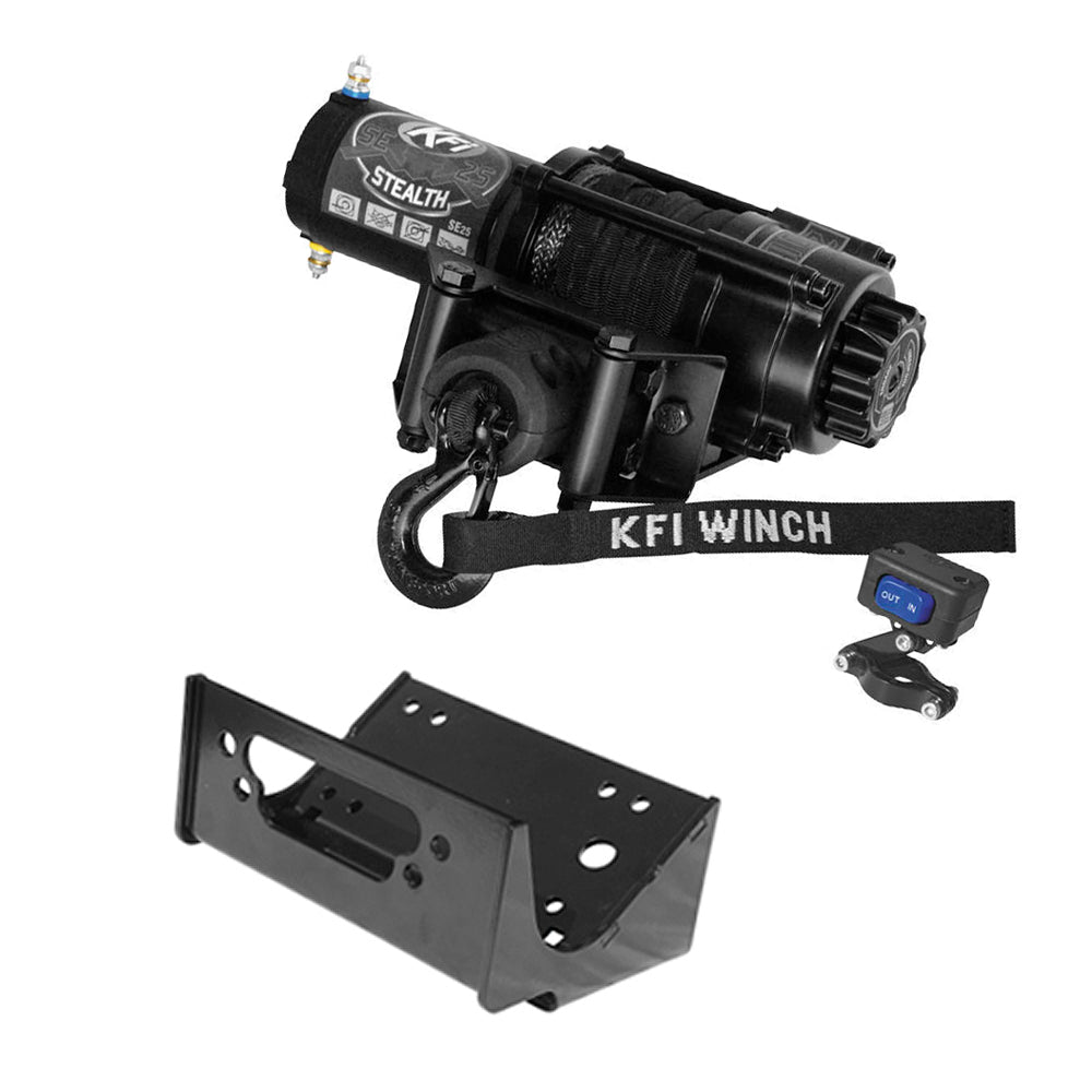 KFI 2500 lb Assault Winch And Optional Mount