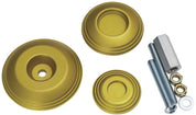 Kuryakyn Lodestar Gold Rear Axle Sliders 3802