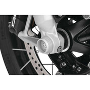 Kuryakyn Lodestar Front Axle Sliders Silver