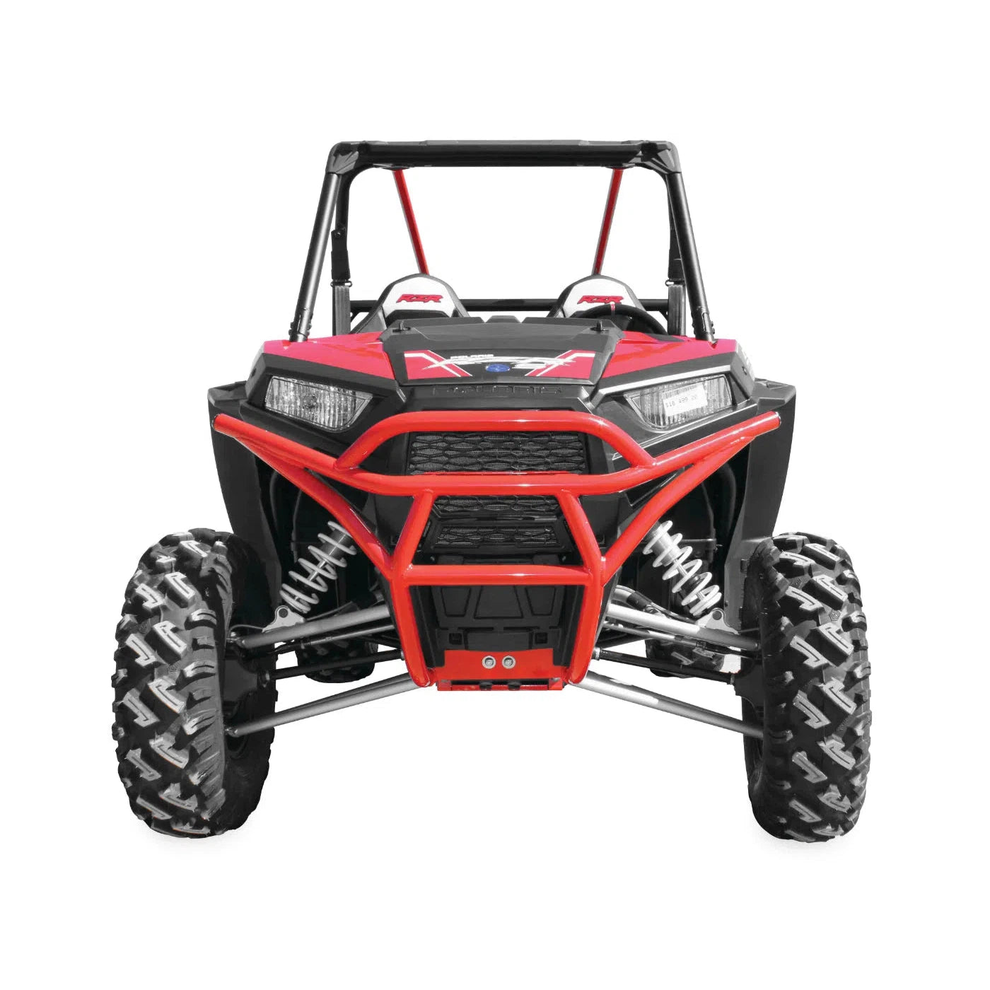 DragonFire Racing RacePace Front Bumper for RZR XP 1000 and RZR 900 Models - Red - 01-1101