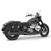 Freedom Performance 4.5" Slip-On Exhaust Slash Cut Black Black Tip For BMW R18 2021