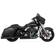 Vance & Hines 46549 Oversized 450 Slip-On Black Fits 95-14 Touring Exc. Trigli