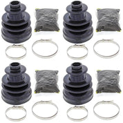 Complete Rear Inner & Outer CV Boot Repair Kit for Polaris RZR S 800 2009-2010