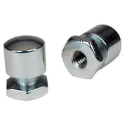 Harley FLHRC Road King Classic 2007-2013 Solo Mounting Nuts Chrome by Mustang