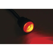 Letric Lighting Royal Flush Mount G2 LED 3-Wire, 9/16", Black/Red/Amber
