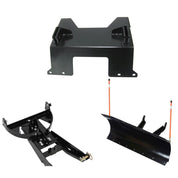 Denali Black UTV Snow Plow Kit For Honda Big Red 200 1982-1984