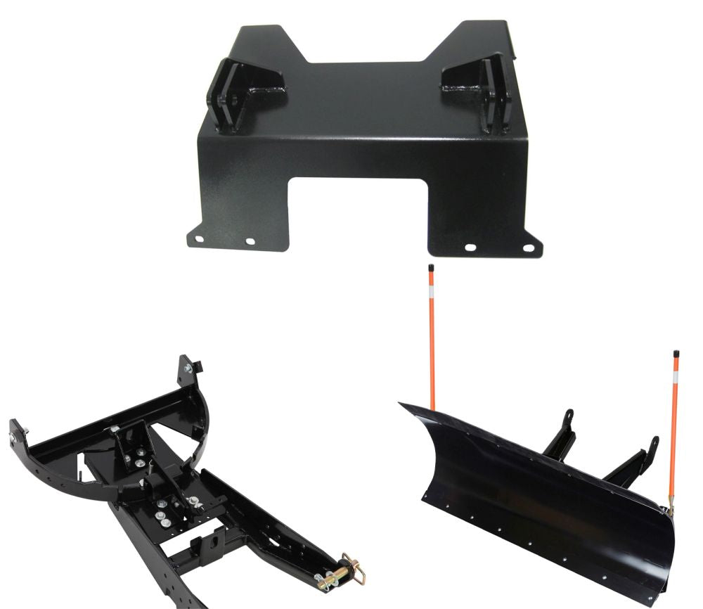 Denali Black UTV Snow Plow Kit For Honda Big Red 200 1982-1984