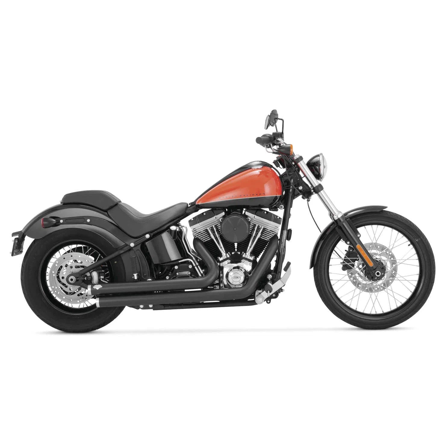 Vance & Hines 47939 Big Shots Staggered Exhaust System Black VH-0236