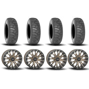 System 3 SB-4 Beadlock Bronze 15" Wheels And SS360 Sand/Snow Tires [32x10-15]
