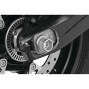 Kuryakyn Lodestar Rear Axle Sliders Silver